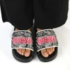 Women BUFFALO Vegan Shoes^Lake Graffiti Platform Slide Vegan
