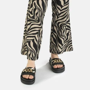 Women BUFFALO Vegan Shoes^Lake Quilt Platform Sandals Vegan