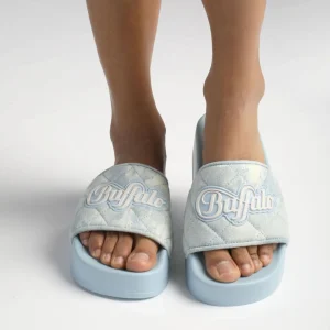 Women BUFFALO Vegan Shoes^Lake Soft Platform Slide Vegan