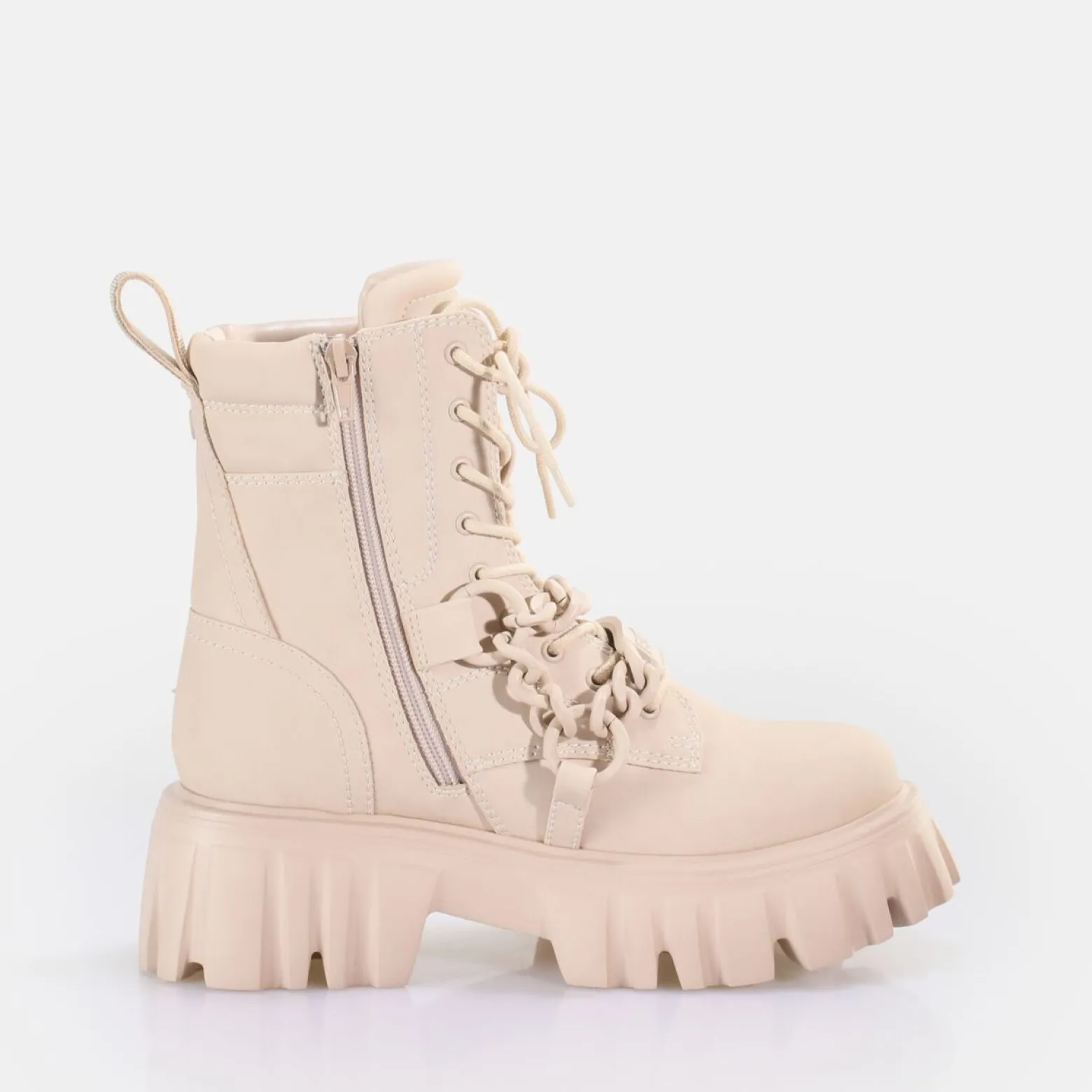 lion_mid_chain_ankle_boot_vegan_4.webp Women BUFFALO Ankle Boots^Lion Mid Chain Ankle Boot Vegan