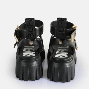 Women BUFFALO Vegan Shoes^Lion Teeth Platform Sandals Vegan