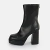 Women BUFFALO Ankle Boots^May Zip Boot Mid Ankle Boot Vegan