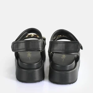 Women BUFFALO Vegan Shoes^Noa Quilt Chain Platform Sandals Vegan