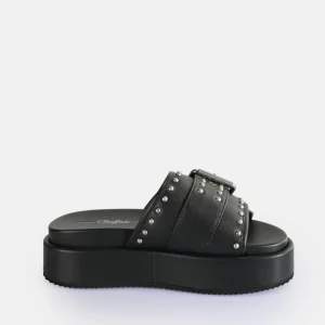 Women BUFFALO Vegan Shoes^Noa Rock Slide Platform Sandals Vegan