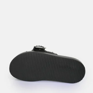 Women BUFFALO Vegan Shoes^Noa Rock Slide Platform Sandals Vegan