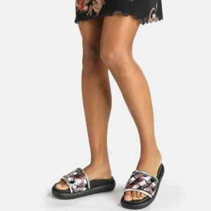Women BUFFALO Vegan Shoes^Rey Slide Vegan