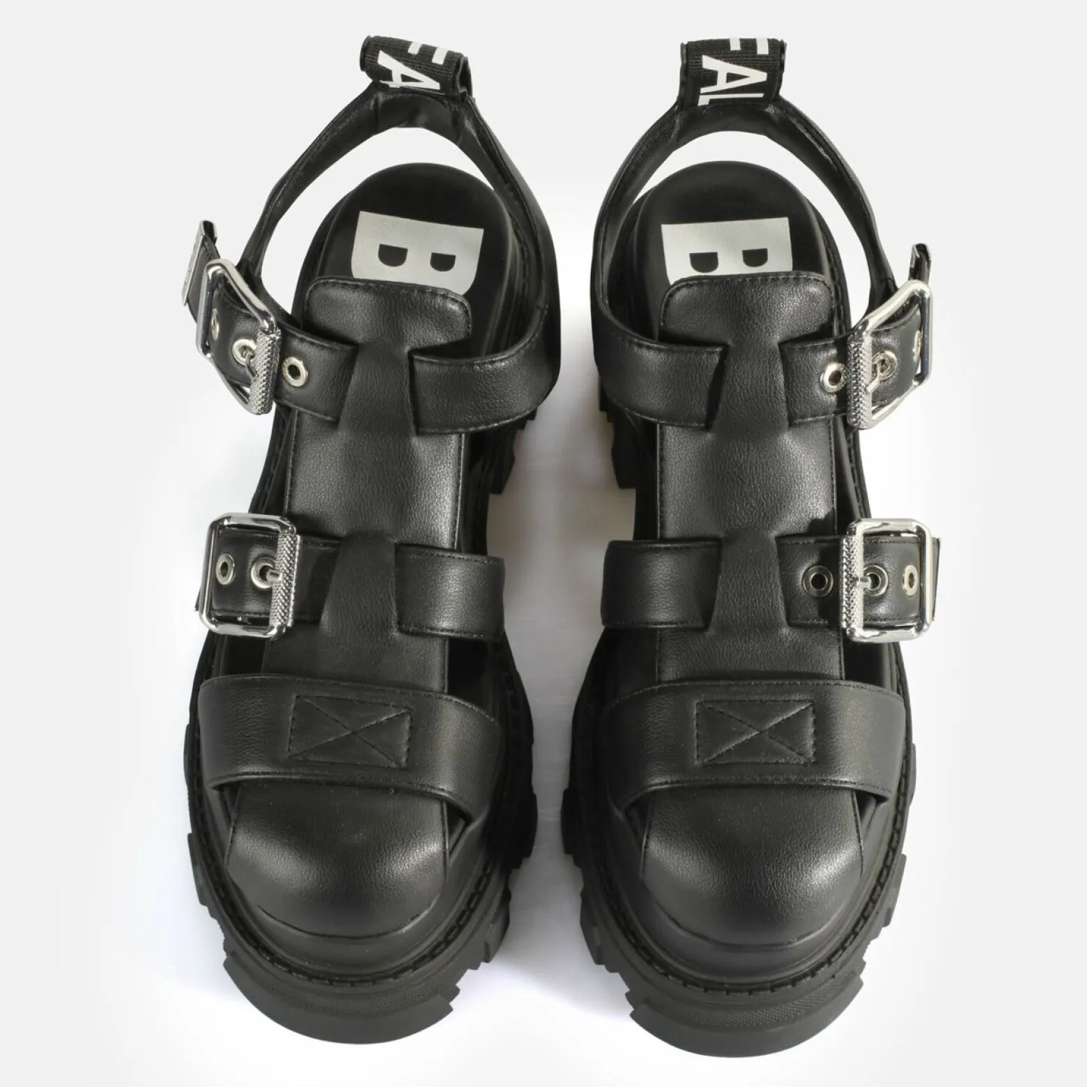 riot_trawl_heeled_sandals_vegan_2.webp Women BUFFALO Occasion Shoes^Riot Trawl Heeled Sandals Vegan