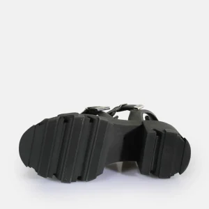 Women BUFFALO Occasion Shoes^Riot Trawl Heeled Sandals Vegan