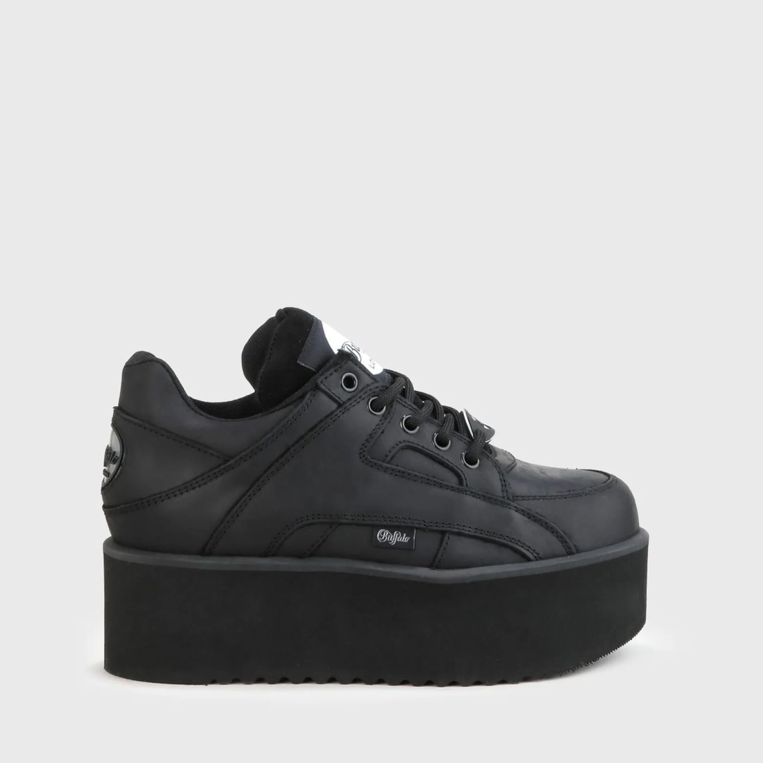 rising_towers_low_sneaker_nubuck_leather_0.webp Women BUFFALO Classics^Rising Towers Low Sneaker Nubuck Leather