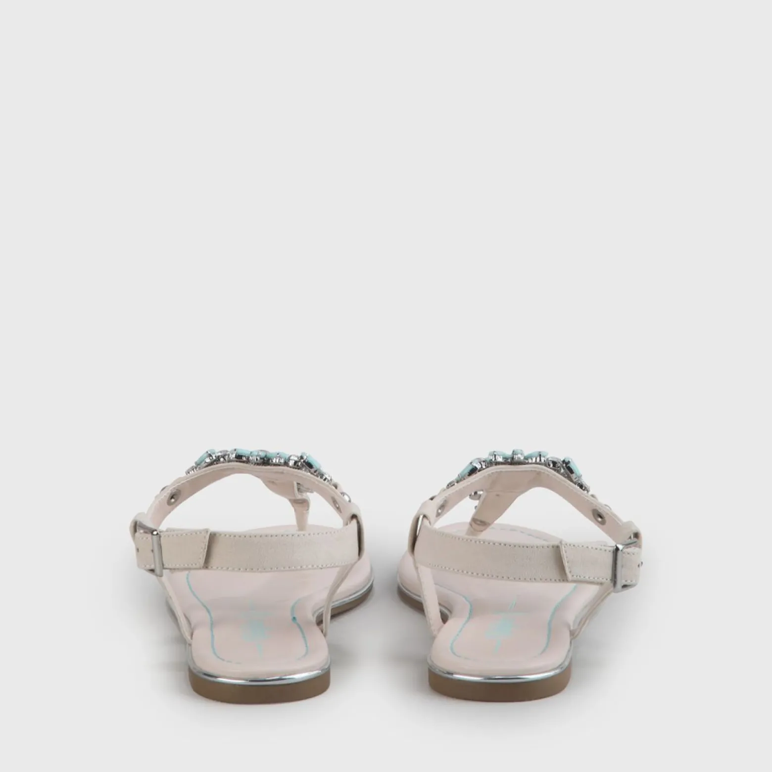 rosalie_vegan_flat_sandals_suede_look_3.webp Women BUFFALO Vegan Shoes^Rosalie Vegan Flat Sandals Suede Look