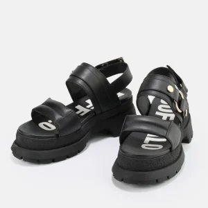 Women BUFFALO Vegan Shoes^Rude Ring Platform Sandal Vegan