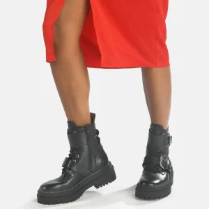 Women BUFFALO Ankle Boots^Sari Ankle Boot Calf Leather