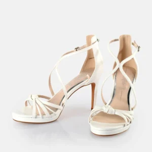 Women BUFFALO Occasion Shoes^Serena Bow Heeled Sandals Vegan