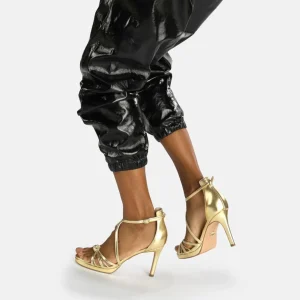Women BUFFALO Occasion Shoes^Serena Bow High-Heeled Sandal Vegan
