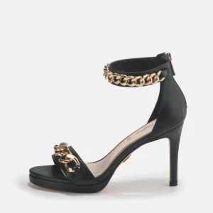 Women BUFFALO Occasion Shoes^Serena Chain High-Heel Sandal Vegan