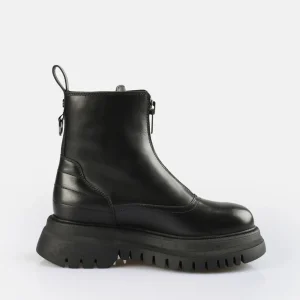 Women BUFFALO Ankle Boots^Shade Zip Mid Ankle Boot
