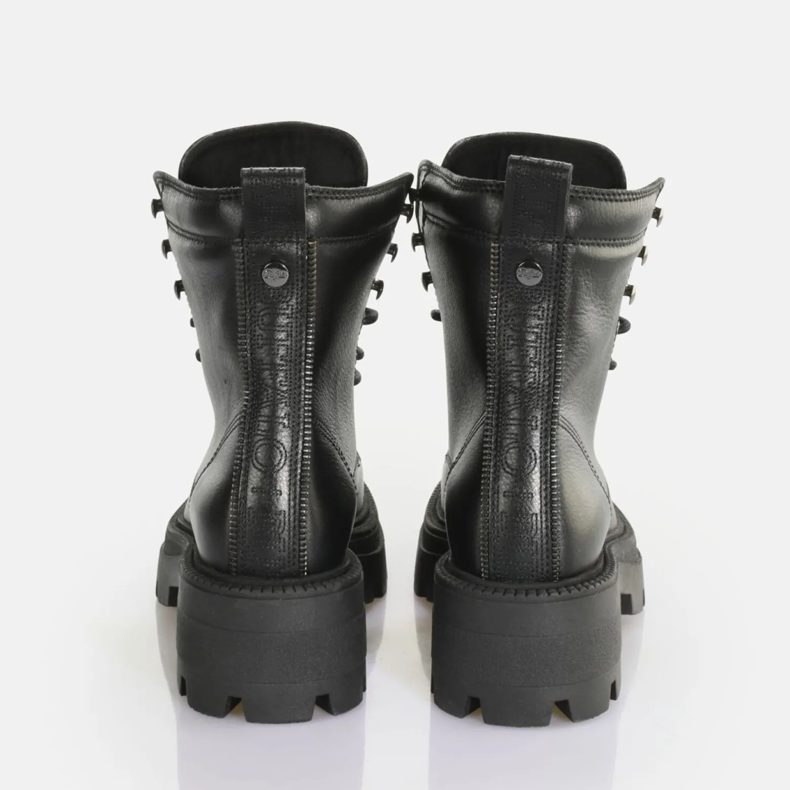 square_laceup_mid_ankle_boot_2.webp Women BUFFALO Ankle Boots^Square Laceup Mid Ankle Boot