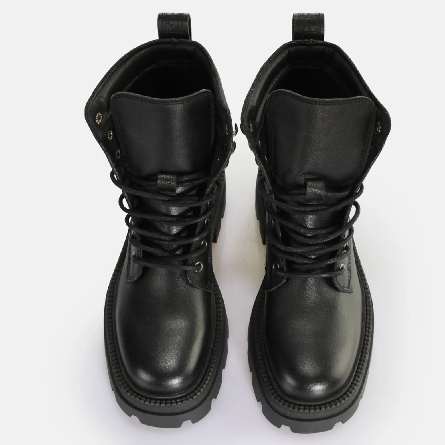 square_laceup_mid_ankle_boot_6.webp Women BUFFALO Ankle Boots^Square Laceup Mid Ankle Boot