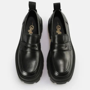 Women BUFFALO Flats^Square Loafer Shoe