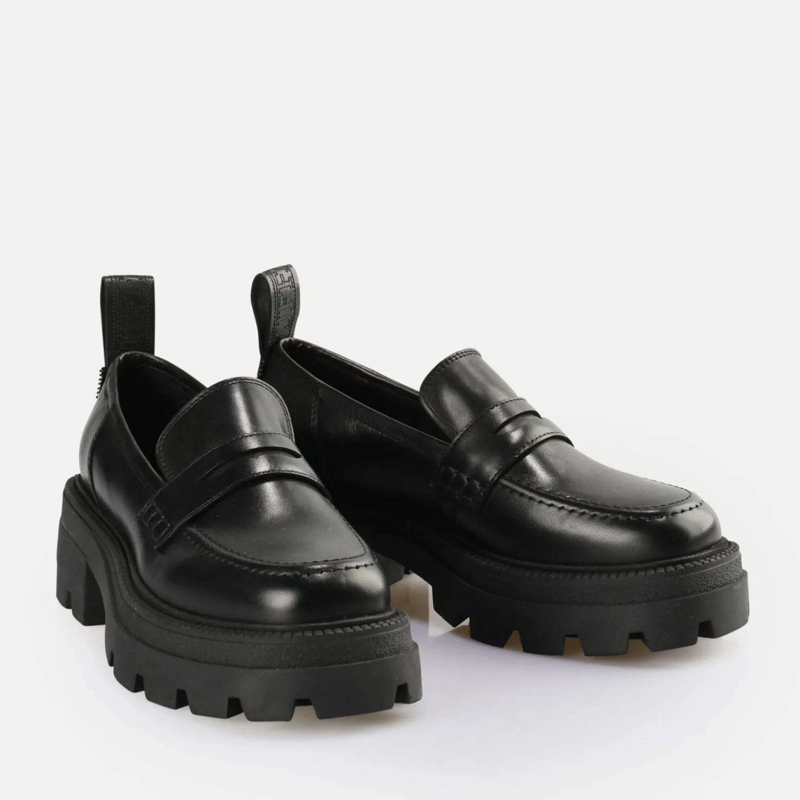 square_loafer_shoe_3.webp Women BUFFALO Flats^Square Loafer Shoe