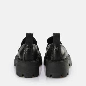 Women BUFFALO Flats^Square Loafer Shoe