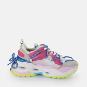Women BUFFALO Vegan Shoes^Triplet Lace Sneakers Low Vegan