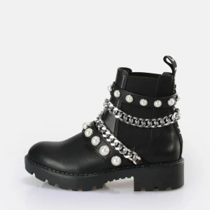 Women BUFFALO Ankle Boots^Wave Pearl Chelsea Boot Vegan